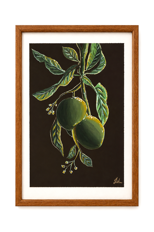 Original Art | Among the Mangoes