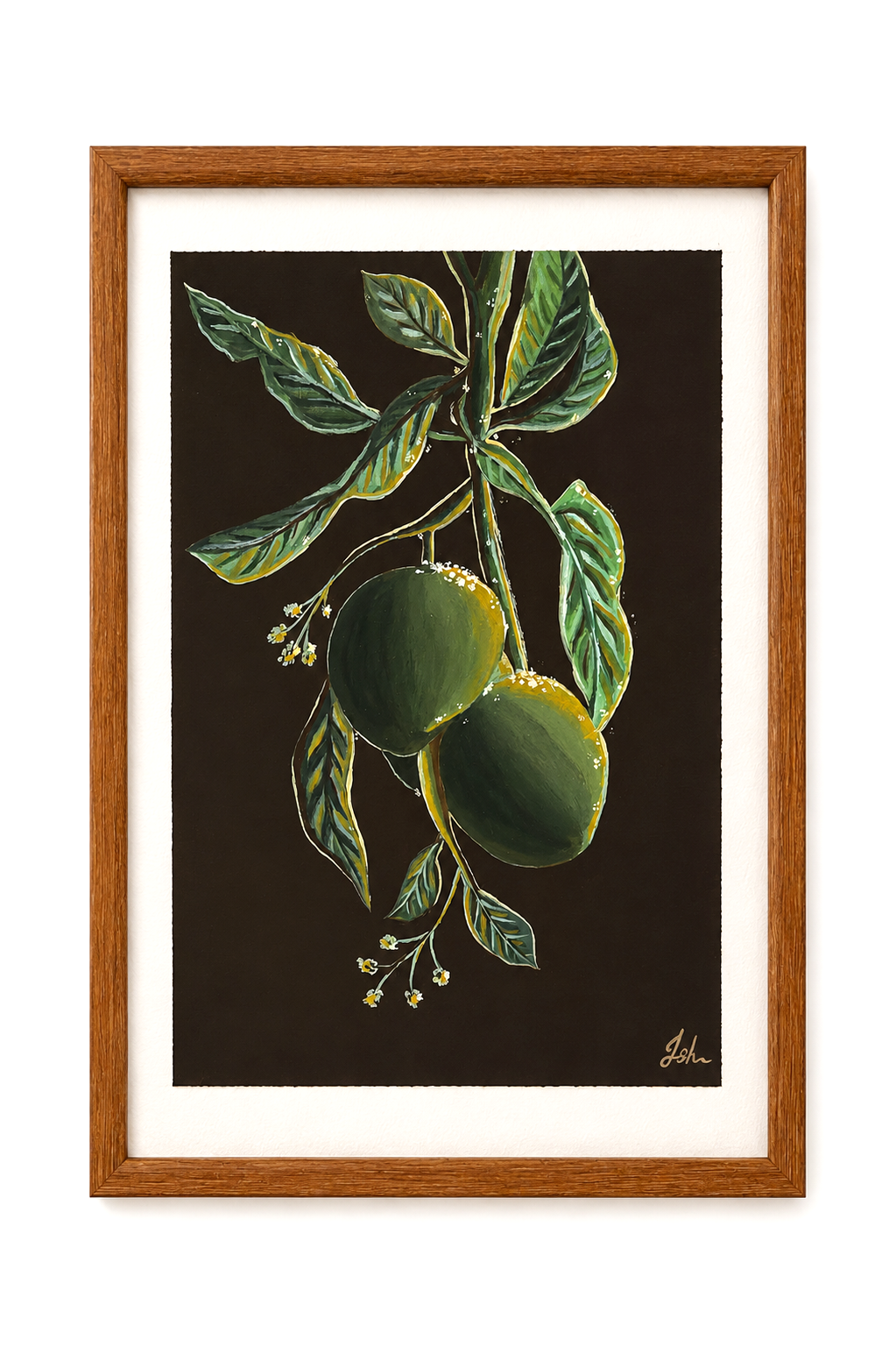 Original Art | Among the Mangoes