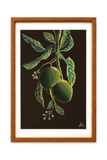 Original Art | Among the Mangoes