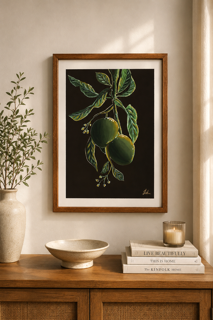 Original Art | Among the Mangoes