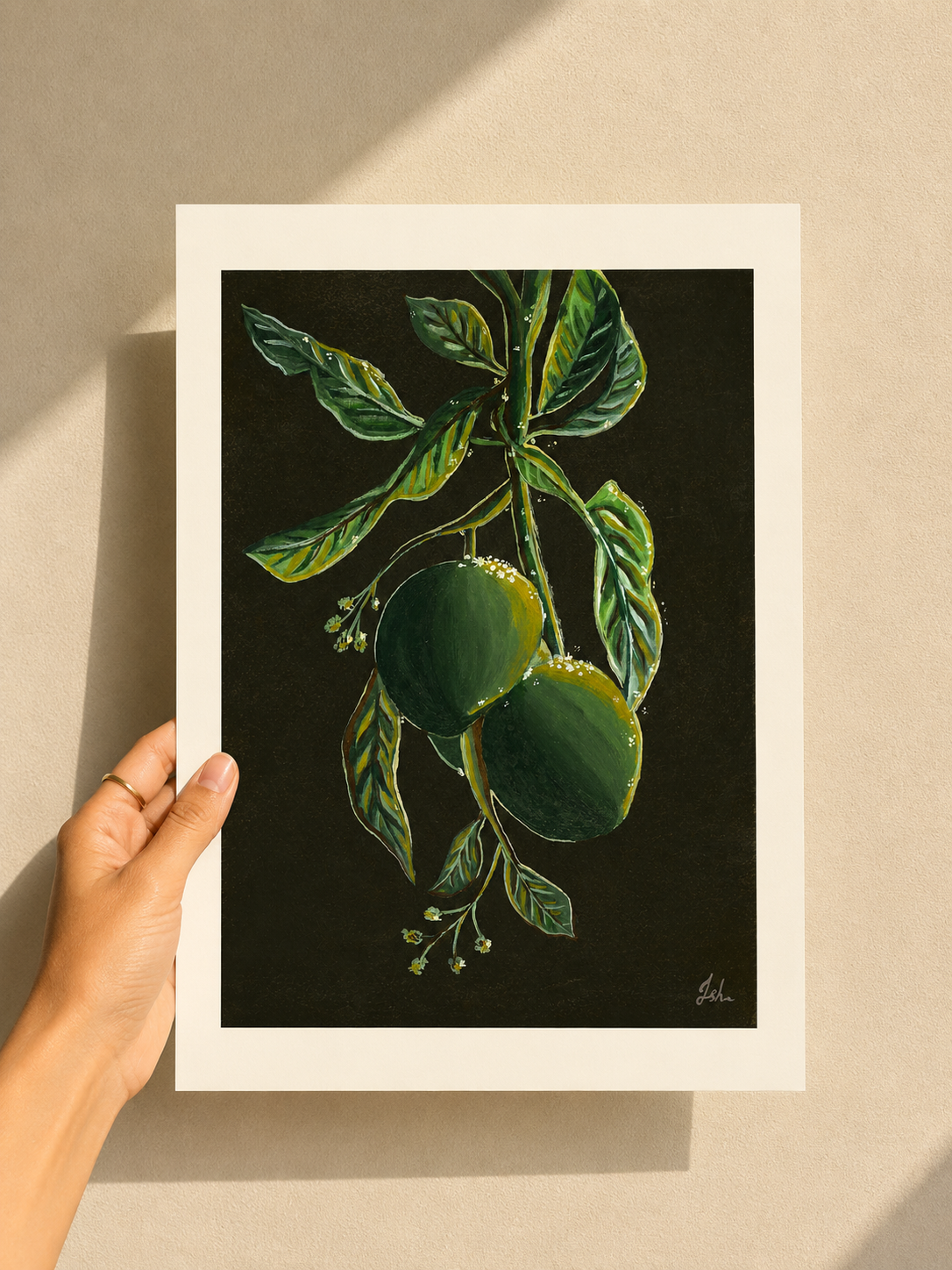 Art Print | Among the Mangoes