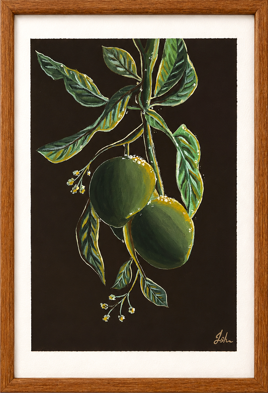 Original Art | Among the Mangoes